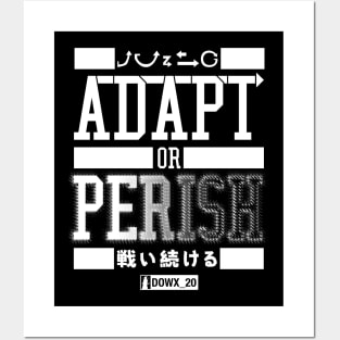 ADAPT OR PERISH_B Posters and Art